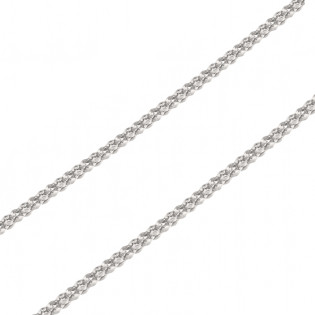 Srebrny łańcuszek Coreana splot 2mm - JubilerSezam.pl