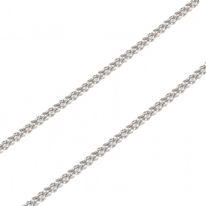 Srebrny łańcuszek Coreana splot 2mm - JubilerSezam.pl