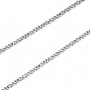 Srebrny Łańcuszek Coreana Splot 3mm - JubilerSezam.pl