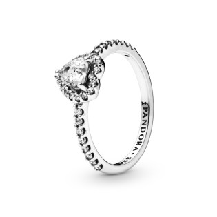 Pierścionek srebrny Pandora 198421C01 pr. 925 - JubilerSezam.pl