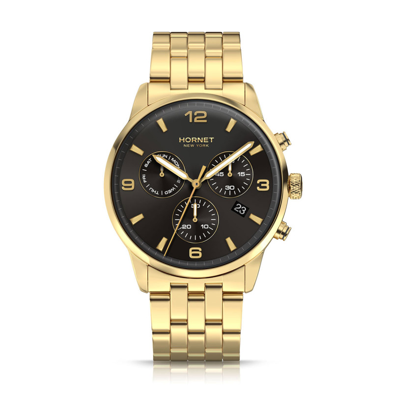Hornet Performance Shubert — złoty chronograf męski | Jubiler Sezam