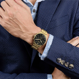 Hornet Performance Shubert — złoty chronograf męski | Jubiler Sezam