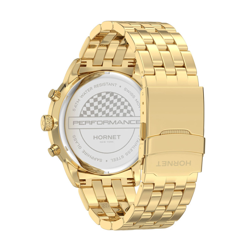 Hornet Performance Shubert — złoty chronograf męski | Jubiler Sezam