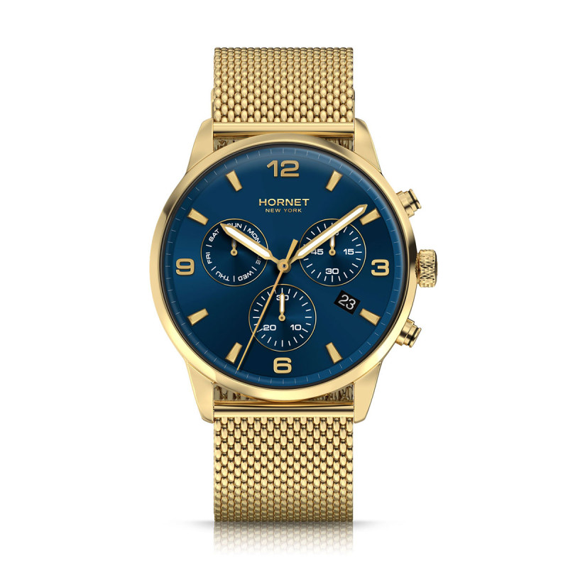 Hornet Performance Palace — złoty chronograf z granatem |Jubiler Sezam