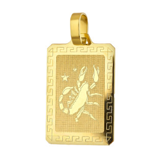 Złota Zawieszka Skorpion pr. 585 - Znak Zodiaku - JubilerSezam.pl