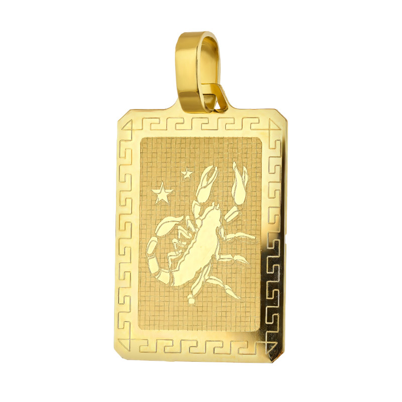 Złota Zawieszka Skorpion pr. 585 - Znak Zodiaku - JubilerSezam.pl