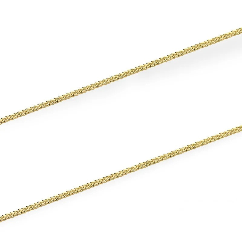 Łańcuszek złoty splot typu lisi ogon 1,5 mm