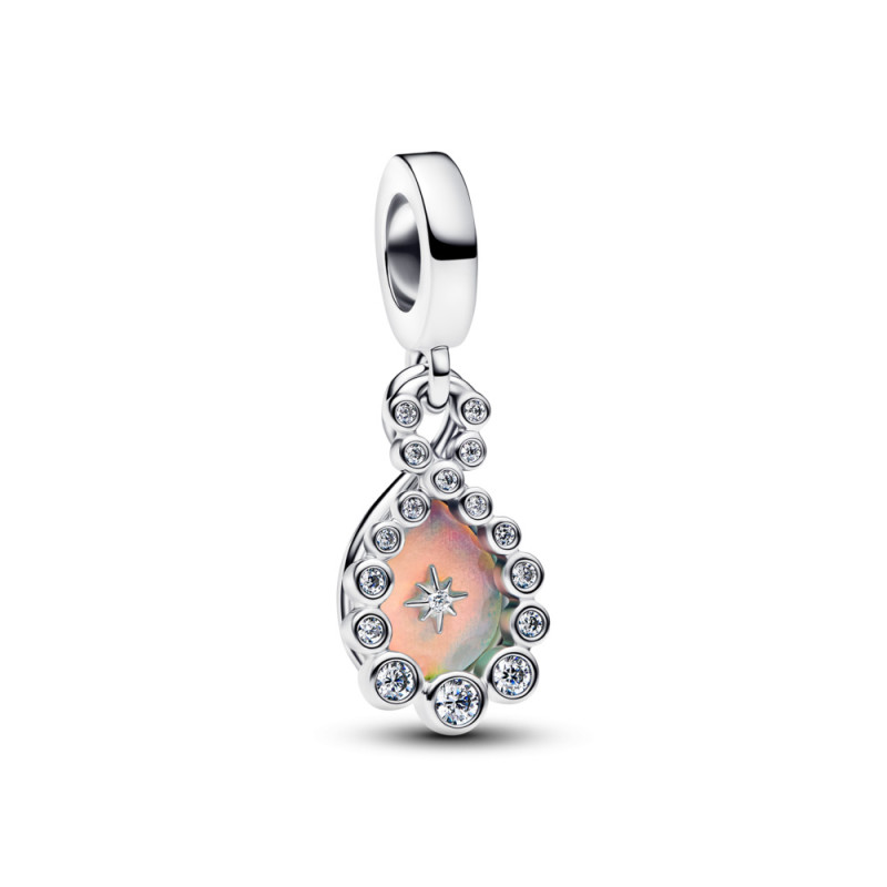 Podwójny charms-zawieszka Pandora Opalizująca wieczność 794251C01