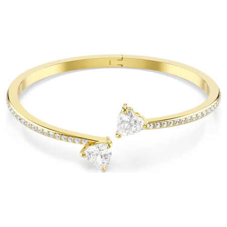 Bransoletka Swarovski typu bangle Mesmera Serce rozmiar M