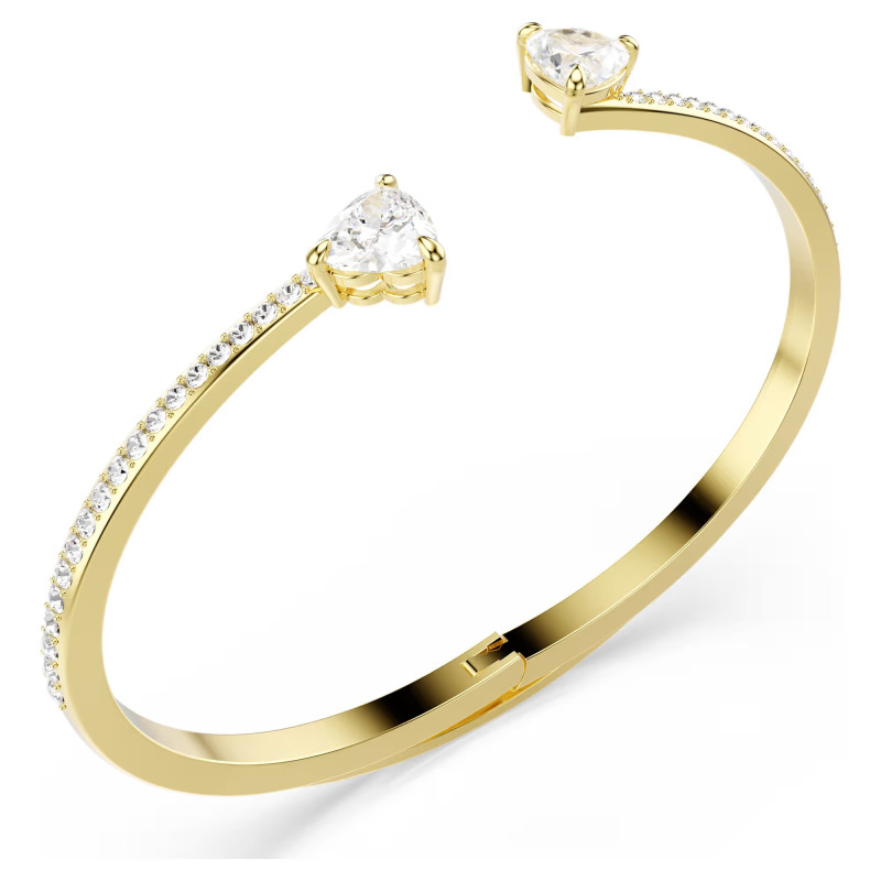 Bransoletka Swarovski typu bangle Mesmera Serce rozmiar M
