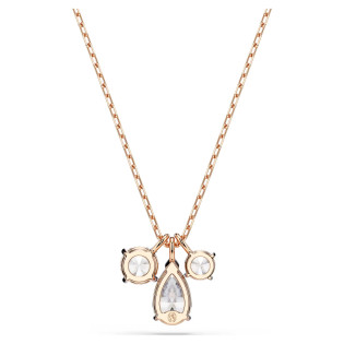 Naszyjnik Swarovski Mesmera powłoka w odcieniu różowego złota