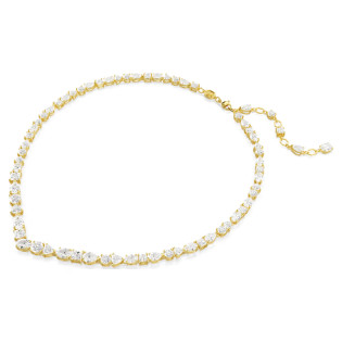 Naszyjnik Swarovski Mesmera powłoka w kolorze żółtego złota