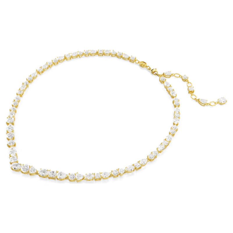 Naszyjnik Swarovski Mesmera powłoka w kolorze żółtego złota
