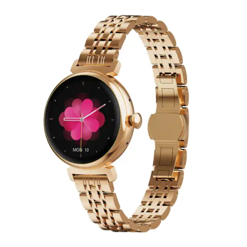 Smartwatch Rubicon różowe złoto SMARUB280