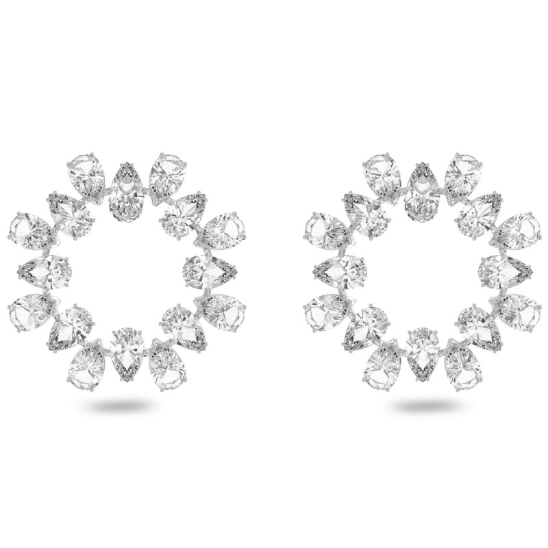 Kolczyki Swarovski kreole Matrix