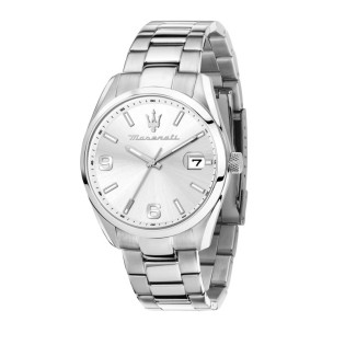 Zegarek męski Maserati Atrazione Silver Dial R8853151014