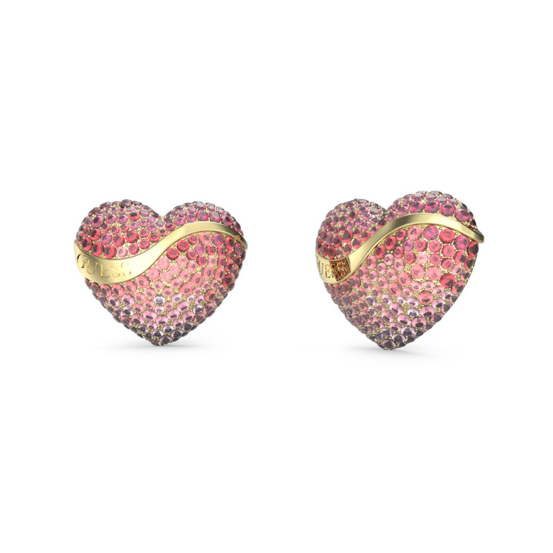 Kolczyki serca Guess JUBE04486JWYGRD