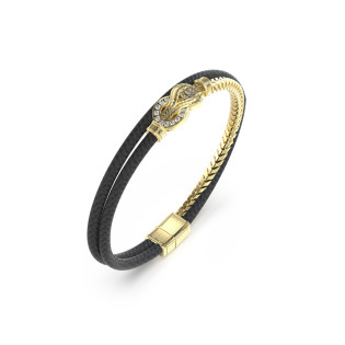 Bransoleta męska Guess JUMB05029JWYGBK
