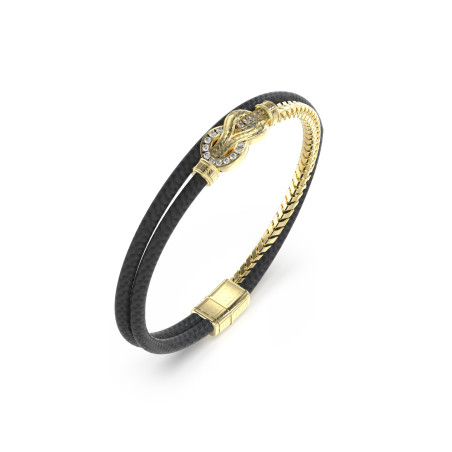 Bransoleta męska Guess JUMB05029JWYGBK