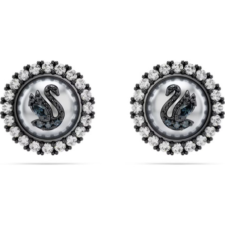 Kolczyki Swarovski SWAN stalowe