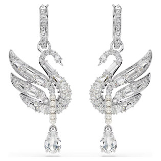 Kolczyki Swarovski Swan ze stali