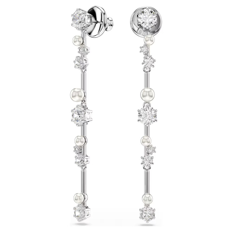 Długie kolczyki Swarovski Constella ze stali