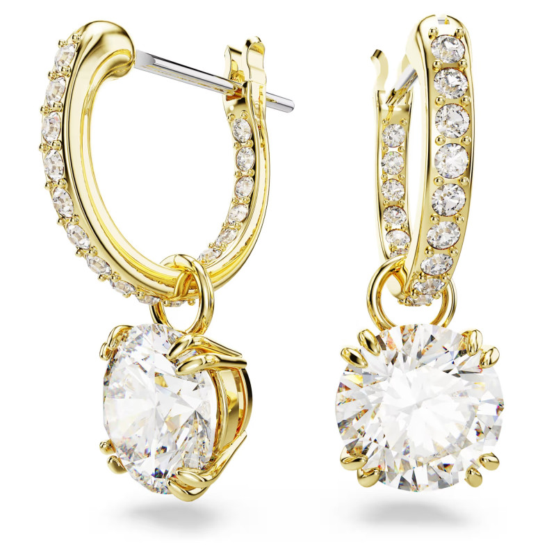 Długie kolczyki  Swarovski Stilla ze stali