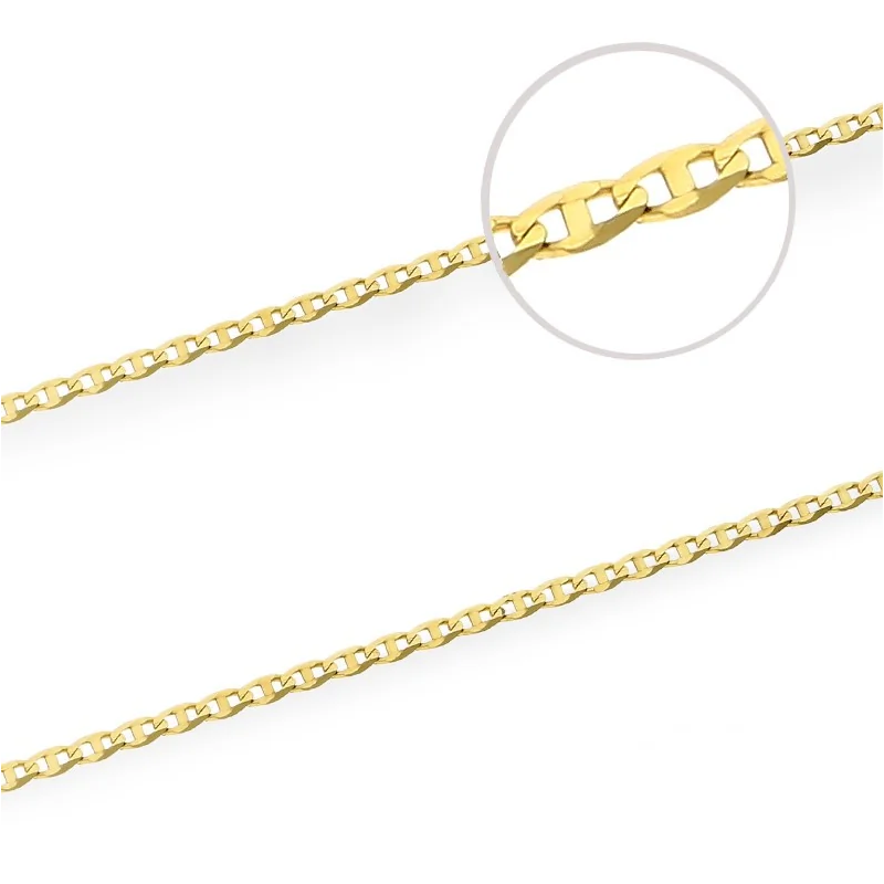 Złoty łańcuszek Gucci pr. 585 - JubilerSezam.pl