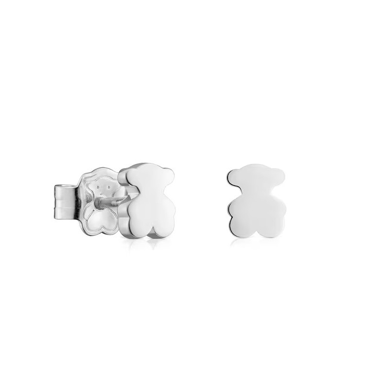 Kolczyki TOUS ze srebra 925 z motywem misia Sweet Dolls 6 mm