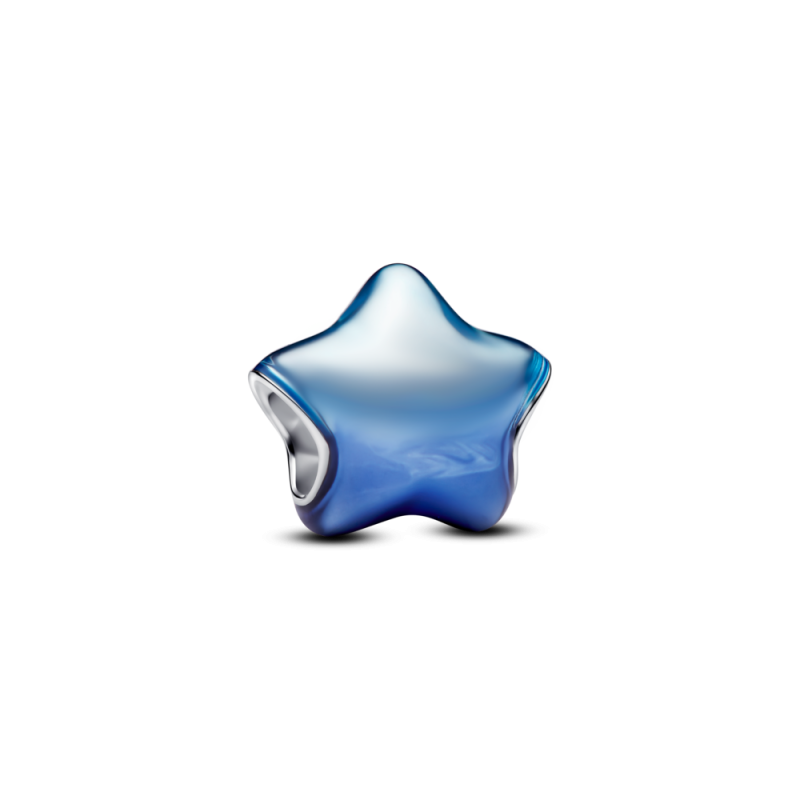 Charms Niebieska gwiazda 794382C01 Ag 925