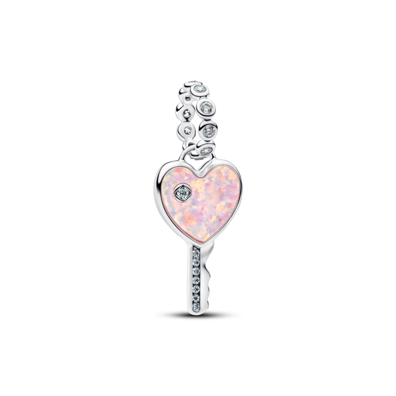 Charms-zawieszka Opalizujący klucz z sercem 794427C01 Ag 925