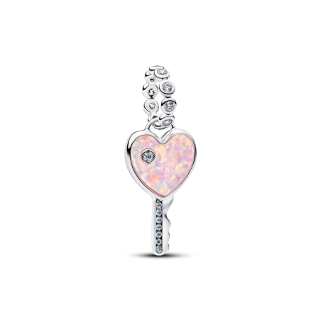 Charms-zawieszka Opalizujący klucz z sercem 794427C01 Ag 925