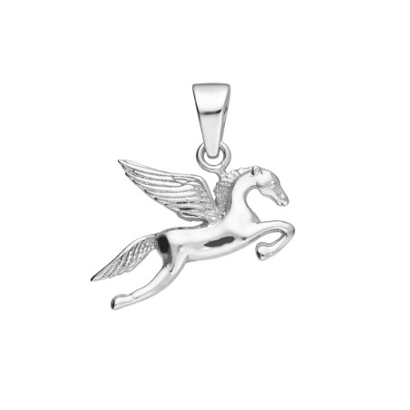 Srebrna Zawieszka Pegaz 3D - Symbol Wolności - JubilerSezam.pl