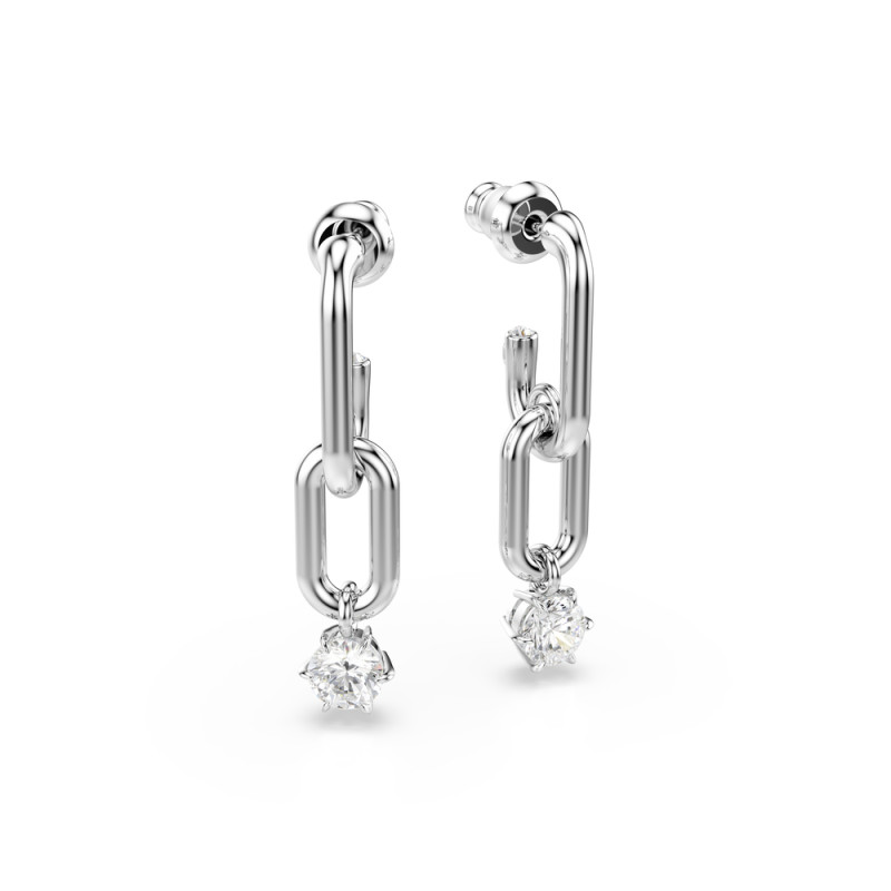 Długie kolczyki Swarovski Constella ze stali