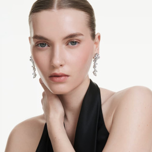 Długie kolczyki Swarovski Constella ze stali