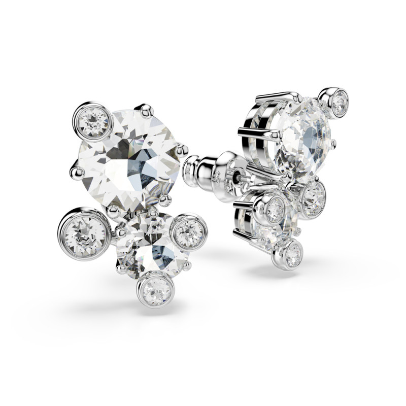 Kolczyki ze stali zapinane na sztyft Swarovski Constella