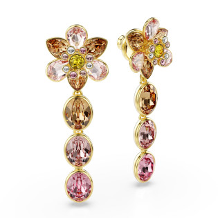 Długie kolczyki stalowe Swarovski Idyllia