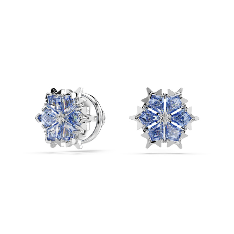 Kolczyki stalowe zapinane na sztyft Swarovski Magic