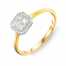Pierścionek SWEET z diamentami 0,30 ct, złoto 585