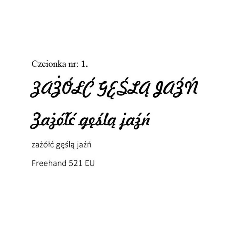 Grawer - 30 znaków