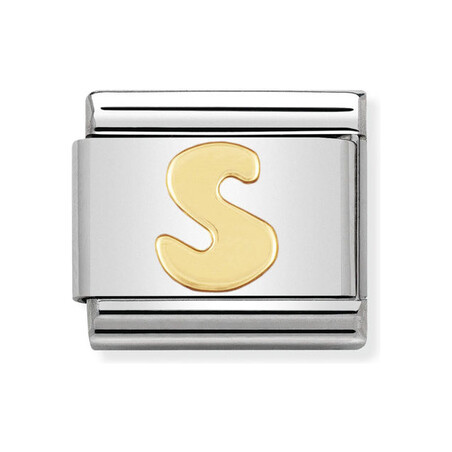 Element Nomination Literka S 18K - JubilerSezam.pl