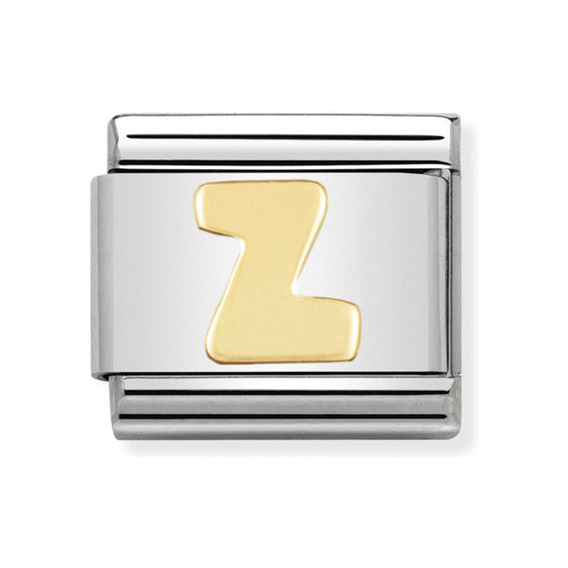 Element Nomination Literka Z złoto 18K - JubilerSezam.pl