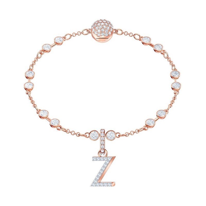 Pozłacana Literka Z Swarovski Remix - JubilerSezam.pl