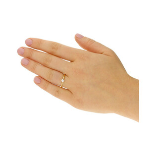 Pierścionek ROYAL AP-0,15ct NF JRI-558 próba 375 Sezam - 1