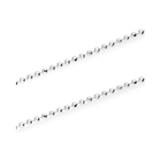 Łańcuszek srebrny typu bead BC 1580-100 próba 925